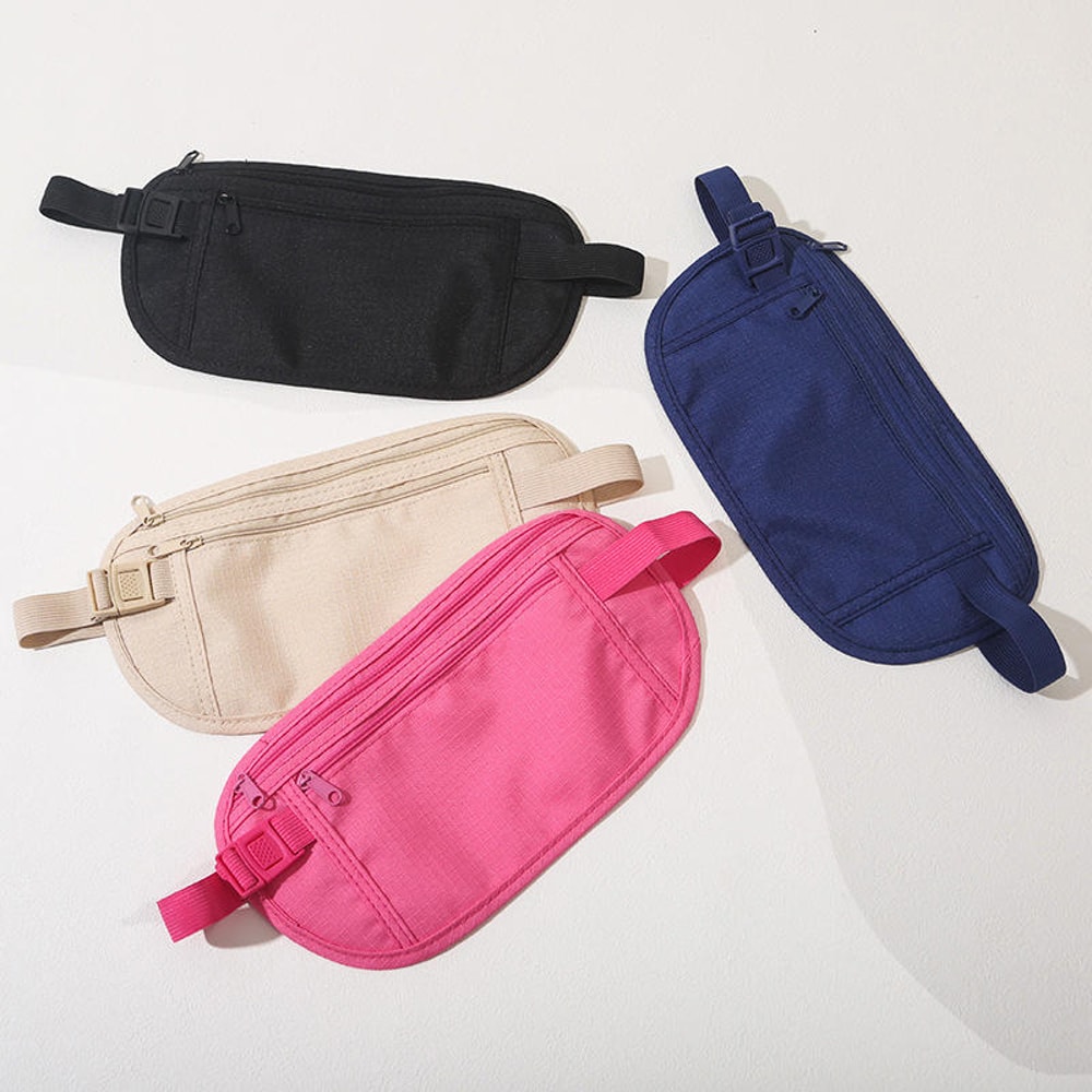 Travel Waist Packs Pouch, Hidden Security Wallet, Sport Running Bag, Fanny Pack for Men Women