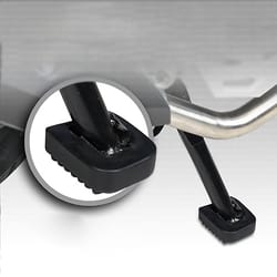 motorcycle soft rubber footrest pad, scooter base plate anti slip foot peg extension, motorcycle base bracket pad