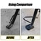 Motorcycle Soft Rubber Footrest Pad Scooter Base Plate Anti Slip Foot Peg Extension Motorcycle Base 3
