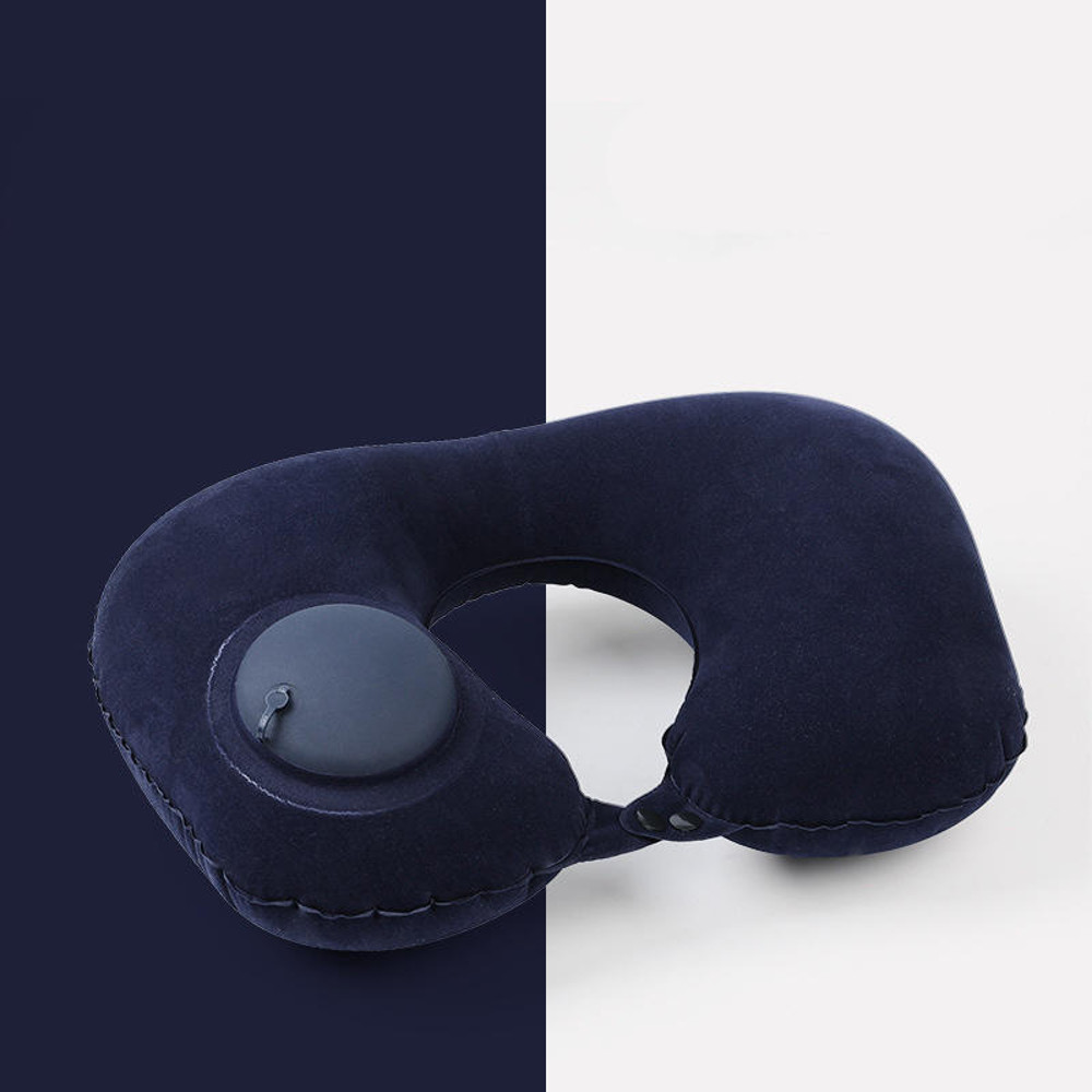 Portable Neck Pillow UShaped That Can Be Stored Inflatable And SelfFilled For Travel And Business T