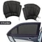 Premium Breathable Mosquito Net Window Screen Set For Front And Rear Windows UV Protection Car Suns 1
