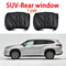 Premium Breathable Mosquito Net Window Screen Set For Front And Rear Windows UV Protection Car Suns 9