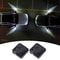 Wireless Battery Powered Car Door Projector HD Laser Auto Accessory No Wiring Required For Easy Nig 0
