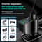 Digital Display Car Charger Dual USB Multifunctional OnetoThree Cigarette Lighter Fast Charging 3