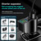 Digital Display Car Charger Dual USB Multifunctional OnetoThree Cigarette Lighter Fast Charging 3
