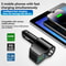 Digital Display Car Charger Dual USB Multifunctional OnetoThree Cigarette Lighter Fast Charging 5