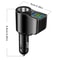 Digital Display Car Charger Dual USB Multifunctional OnetoThree Cigarette Lighter Fast Charging 6