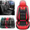 Full Leather Car Seat Cushion Driver Or Passenger Seat Cover All Season Universal Pad 0
