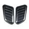 Car Universal Vent Hood Decorative Sticker Carbon Fibre Side Vent Air Outlet 4