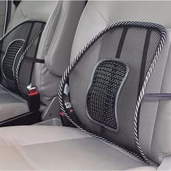 car seat backrest cushion mesh, breathable lumbar support for easy driving