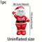Extra Large Christmas Stand Foil Balloon Santa Claus Snowman Party Decoration Christmas Eve New Yea 4