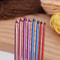 Metal Handle Crochet Hook Colorful Aluminium Knitting Needles 4