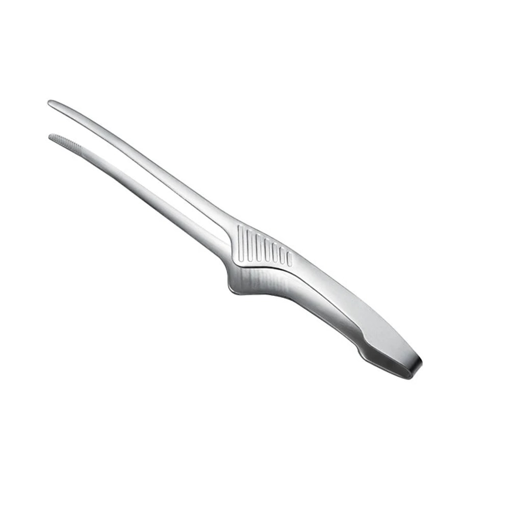 Multifunctional Barbecue Metal Tongs Clamp Antislip Food Clips 6