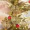 Christmas Gold Ball Ornament Hanging Xmas Tree Baubles Golden Dusted Christmas Decoration Party Tre 1