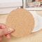 Natural Round Wooden Pad Durable NonSlip Cork Coaster Tea Coffee Mug Drinks Holder For Table Decor 2