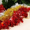 Christmas PVC Tinsel Ribbon Garlands Colorful Star Ornaments For Tree And Home Decor 4