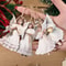 Wooden Christmas Angel Ornaments, Victorian Style Tree Decorations, Holiday Party Gift
