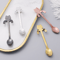 Mini Cute Cat Coffee Spoon Stainless Steel Teaspoon Dessert Snack Scoop Ice Cream Milk Children Spo 2