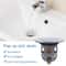 Bathroom Drain Cover PopUp Drain Stopper Hair Catcher Basin Filter Valve 2