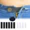 Pant Extender Belt Unisex Waist Band for Tight Trousers, Jeans, Skirts, Maternity Button Hooks