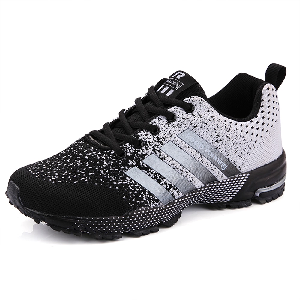 Men And Women Casual Sports Shoes Breathable Summer Running Shoes Flying Mesh Flat Vulcanised Shoes 3