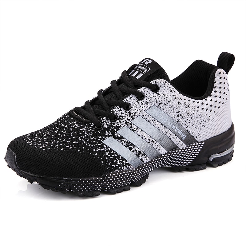 Men And Women Casual Sports Shoes Breathable Summer Running Shoes Flying Mesh Flat Vulcanised Shoes 3