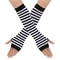 Warmer Knitted Long Finger Less Gloves Fashion Lady Emo Mittens Christmas Elbow Gloves 3