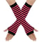 Warmer Knitted Long Finger Less Gloves Fashion Lady Emo Mittens Christmas Elbow Gloves 7