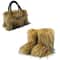 Fashion Women Handbag Faux Fur Fluffy Designer Plush Purses For Travel Autumn Winter Shopper Bags 0