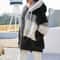 Oversized Jacket For Women Hooded Plush Pocket Autumn Winter Outerwear Street Wear Loose Lady Coat 9