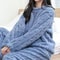 Autumn Women Solid Warm Sets Thicken Velvet Ribbed Fleece Pullover And Pants Casual Pajama Sets 0