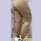 Women Casual Work Pants Autumn Winter Cuffed Cargo Pants With Chain Decor 1