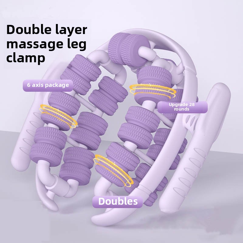 Wheel Annular Leg Clamp Massager Relax Massager Anti Cellulite Massager Body Slimming Roller Massag