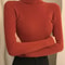 Women Fall Turtle Neck Sweater Knitted Soft Pullovers Cashmere Jumpers Basic Soft Sweaters Female B 5