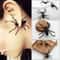 Halloween Party DIY Decoration Horror Black Spider Earrings Jewellery Piercing Clothing Decoration 0