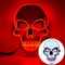 Halloween Adult Purification Mask LED Glowing Skull Cold Light Mask Terror Mask Role Playing Masque 8
