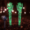 Halloween Solar Garden Lights Outdoor Waterproof Ghost Hand LED Stake Lights Horror Decoration Lamp 4