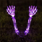 Halloween Solar Garden Lights Outdoor Waterproof Ghost Hand LED Stake Lights Horror Decoration Lamp 3