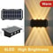 Solar Wall Lamp Outdoor, Solar LED Light Waterproof, Up And Down Luminous Lighting, Balcony Yard Garden Decoration Light