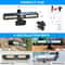 Clip On Solar Motion Lights Outdoor Waterproof, Portable Solar Powered Security Light, Solar Fence Lights Outside