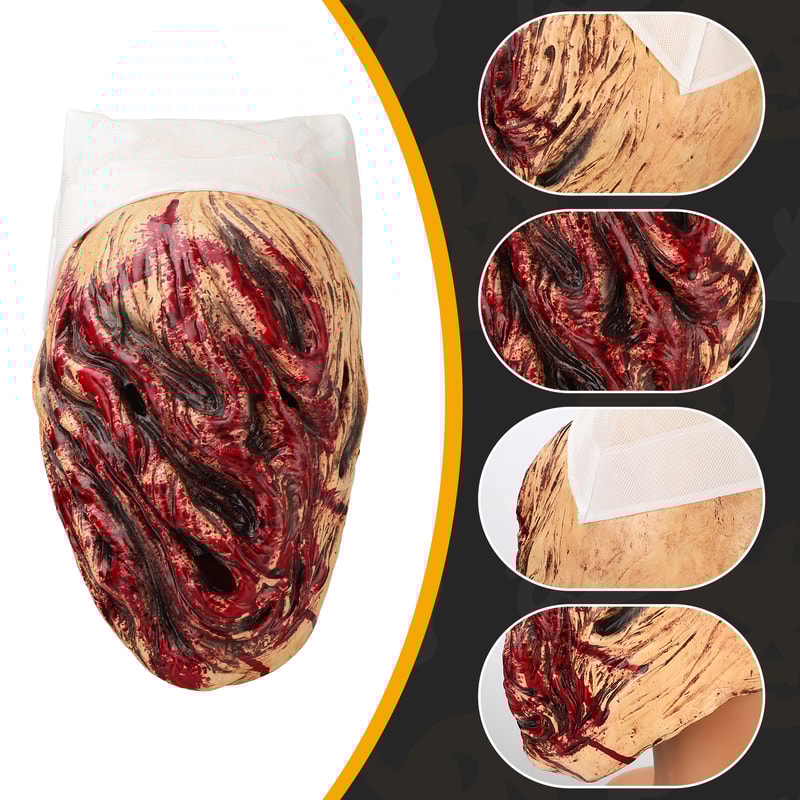 Nurse Model Halloween Cosplay Costume Terrifying Atmosphere Mask Wonderful Gift For Role Play Fans 1