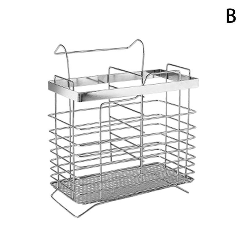 Stainless Steel Kitchen Cutlery Holder Drainer For Chopsticks Spoons And Forks Organize Your Stora 6
