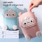Mini Trash Can For Desktop Cute Cartoon Waste Bin For Kids Room Home Office Garbage Bin 4