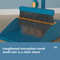 Fold Able Broom And Dustpan Set Household Sweeping Tool Rotating Small Size For Hair And Garbage Cl 1