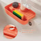 New Kitchen Silicone Sink Splash Pad Faucet Mat Storage Rack Bathroom Drain Basket Sponge Holder 4