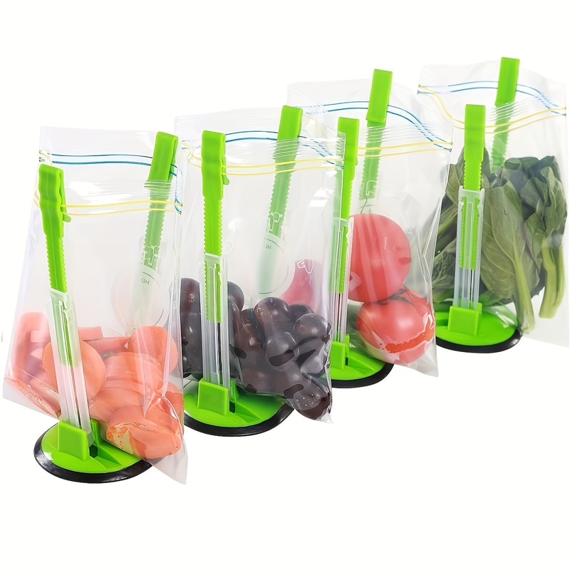 Retractable Kitchen Bag Holder Fresh-Keeping Bag Stand, Household Storage Rack