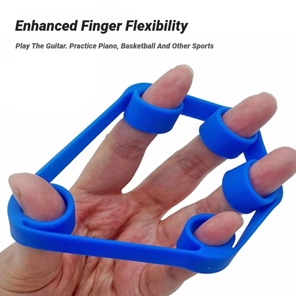 Silicone Finger Gripper Hand Exerciser For Strength Training 3