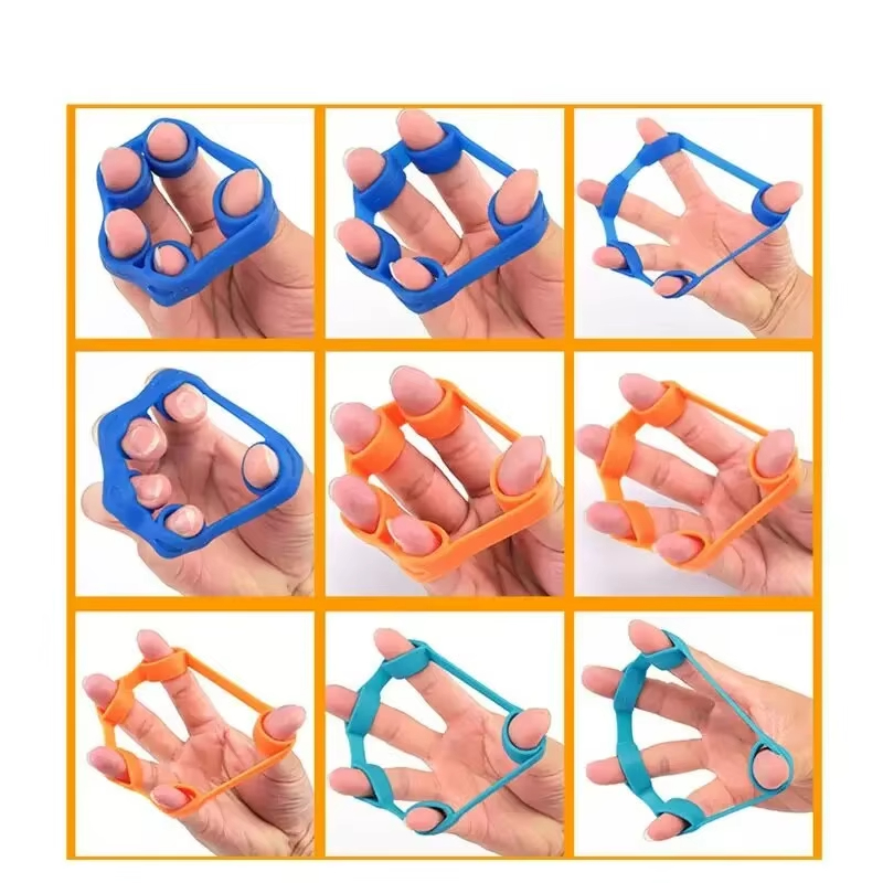 Silicone Finger Gripper Hand Exerciser For Strength Training 4