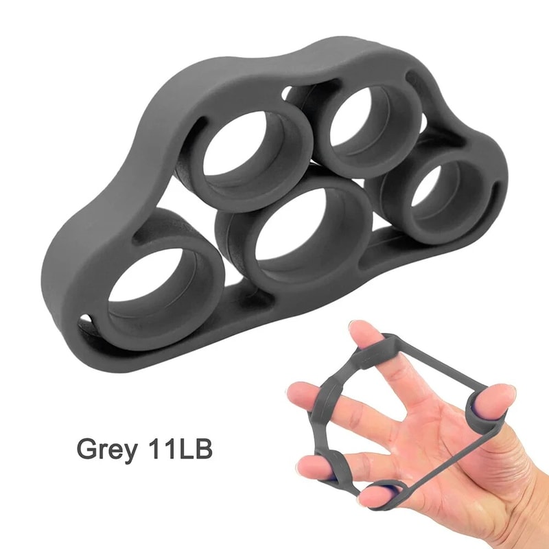 Silicone Finger Gripper Hand Exerciser For Strength Training 5