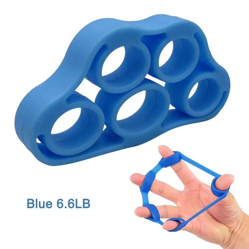 Silicone Finger Gripper Hand Exerciser For Strength Training 7
